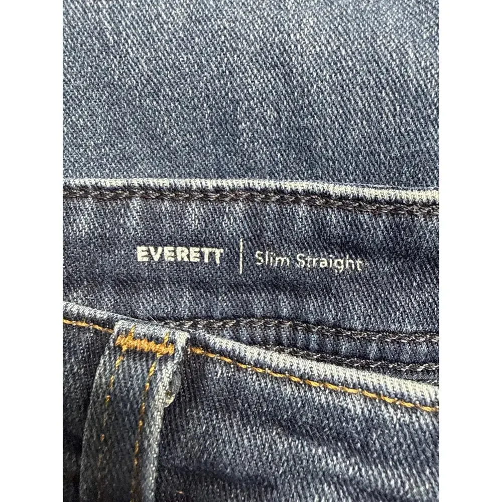 AG Adriano Goldschmied Jeans Mens 35x34 The Everett Slim Straight Dark Wash